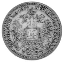 Ausztria 1872. 10kr Ag "Ferenc József" T:XF,VF karcok patina Austria 1872. 10 Kreuzer Ag &...