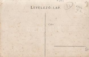 Oldal István festő és fotográfus nagybecskereki műtermében, kisfiával (1905.)
Oldal István (1828-19...