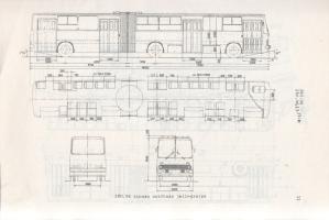 Ikarus 260.06 és 280.06;17 típusú autóbuszok Kezelési és karbantartási utasítása.
[Budapest], 1978....