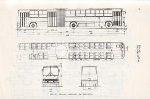 Ikarus 260.06 és 280.06;17 típusú autóbuszok Kezelési és karbantartási utasítása.
[Budapest], 1978....