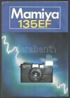 cca 1970-1980 Mamiya 4 db fényképezőgép katalógus gazdag képanyaggal