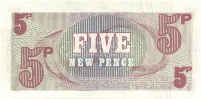 Nagy-Britannia/katonai kiadások 1948-62. 5p, 10p, 50p, 1Ł (3x) klf, 5Ł T:I Összesen 7klf db!