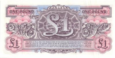 Nagy-Britannia/katonai kiadások 1948-62. 5p, 10p, 50p, 1Ł (3x) klf, 5Ł T:I Összesen 7klf db!