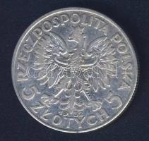 Lengyelország 1932. 5Zl Ag T:3