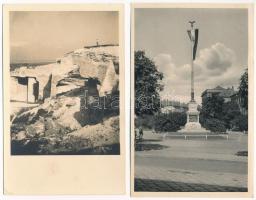 Sopron - 6 db régi város képeslap