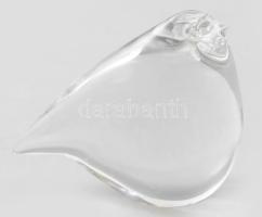 Oiva Toikka jelzéssel: Üvegmadár. Hibátlan, h: 10 cm