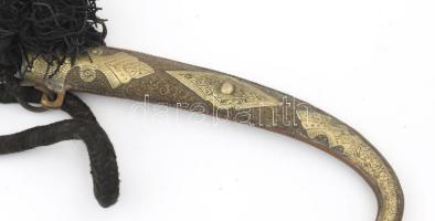 Dísztőr, sérült tokban, h: 39 cm