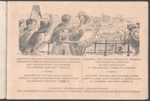 1933 Jamboree Budapest Hungaria illusztrál kiadvány, Richter Aladár és Márton Lajos illusztrációival