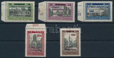 1932 Mi 231-235 (Mi EUR 220.-)