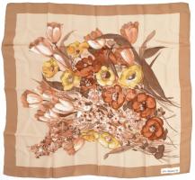 Vintage Da Maren kendő, cca 85x85 cm