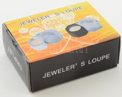 Ékszerész lupé 30x os eredeti dobozában