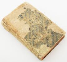 [Grigely József]: Institutiones grammaticae in usum scholarum Regni Hungariae et adnexarum provincia...