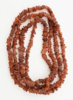 Borostyánőrlemény nyaklánc