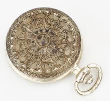 Modern zsebóra, kopással, működik, d: 4,5 cm