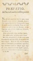 [Vajkovics Imre] Emericus Vajkovics: Iconismus orationis sacrae pratice adumbratus atque magistrorum aureae potissimum aetatis raeceptionibus, quin & verbis fere eorundem in usum candidatorum theologiae conformatus, ... [Kalocsa], 1796, Typis Scholarum Piarum, 18+334 p. Kartonált papírkötés, kissé sérült borítóval és gerinccel, foltos lapokkal.