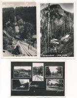 Kovásznafürdő, Baile Covasna; 3 db régi képeslap / 3 pre-1945 postcards