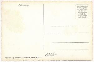 Csíksomlyó, Sumuleu Ciuc; Borvíz szállítás ökörszekéren / oxen cart transporting mineral water (fl)