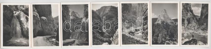 Gyilkos-tó, Ghilcos, Lacul Rosu (Gyergyói-havasok, Muntii Giurgeu); Kis alakú 10 képes leporello a k...