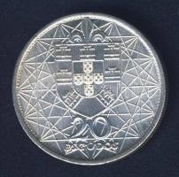 Portugália 1966. 20Esc Ag "Salazar-híd megnyitása" T:2+ apró ph