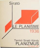 Tamkó Sirató Károly (1905-1980): Planizmus/ Le Planisme, 1936-1981. 9 db szitanyomat, papír. Részben jelzett a nyomaton. Számozott az előlapon (73/75). Készült 75 számozott példányban. Pesti Műhely, 1981. Felelős kiadó: Fajó János. Lapméret: 49x41,5 cm. Kiadói karton mappában. Előlap szélein kisebb elszíneződésekkel, máskülönben jó állapotban.