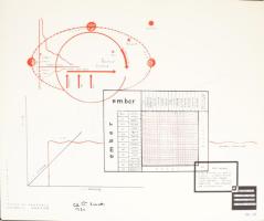 Tamkó Sirató Károly (1905-1980): Planizmus/ Le Planisme, 1936-1981. 9 db szitanyomat, papír. Részben...