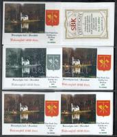 2018 Bakonybél 6 db-os emlékív garnitúra