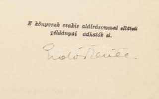 Erdős Renée: Lavinia Tarsin házassága. ALÁÍRT példány. Bp., 1927, Révai. Kiadói egészvászon-kötés, k...