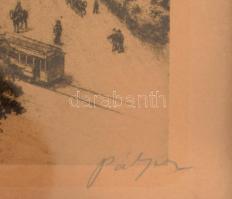 Olvashatatlan jelzéssel: Budapest, Vilmos császár út/Váci körút (Bajcsy-Zsilinszky út) - Andrássy út...