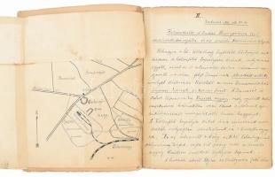 1906 Bp., Kirándulás a budai Ördögormon lévő malomkő-bányába és az örsödi keserűvizes telepre, Schaf...