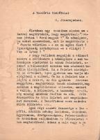 A Teozófia tantételei. C. Jinarajadasa angol nyelvű, gramofonlemezen rögzített előadásának rövid, re...