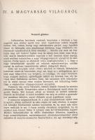 Széchenyi vallomásai és tanításai. Széchenyi-anthologia. Összeállították: Fekete József és Váradi Jó...