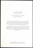 Hermann Zoltán kiállítási katalógus. Sorszámozott 357/400. Aláírt példány. Kiadói papírkötésben 16t