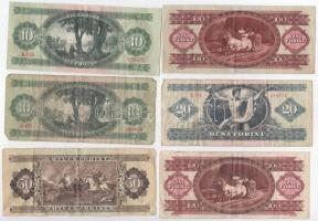 1962. 10Ft + 1968. 100Ft + 1969. 10Ft + 1980. 20Ft + 1986. 50Ft + 1995. 100Ft T:F,VG