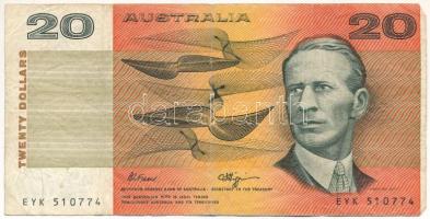 Ausztrália DN (1989-1990) 20$ T:F,VG Australia ND (1989-1990) 20 Dollars C:F,VG