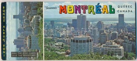 Montreal képeslap füzet, 9 lap (1 hiányzik)