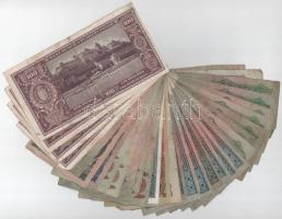 33db-os Pengő bankjegyből álló tétel T:F,VG