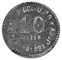 ~1900. 10f "Népgőzfürdő kiszolgálási jegy" Sn szükségpénz T:F