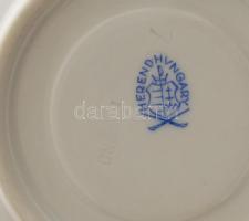 Herendi magyaros mintás csésze mokkás csésze alátéttel. Jelzett, hibátlan