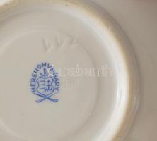 Herendi magyaros mintás csésze mokkás csésze alátéttel. Jelzett, alátéten repedéssel