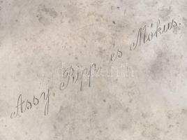 Ezüst (Ag) hamutál és orosz érmék, össz 71 g