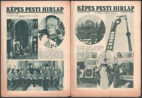 cca 1935-1940 20 db Képes Pesti Hírlap magazin sok érdekes történelmi illusztrációval