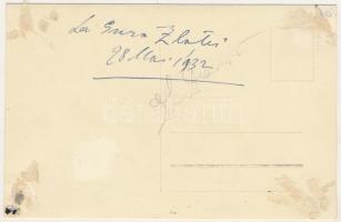 1932 Retyezát, Retezat; La Gura Zlatei / Gura Zlata turistaház, menedékház / tourist house, rest hou...