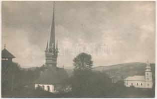 1932 Kővárberence, Berinta; Biserica ortodoxa / Görögkeleti (ortodox) templom / Orthodox church. photo (ragasztónyom / glue marks)