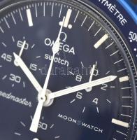 Omega X Swatch - Moonswatch - Mission to Neptune SO33N100 férfi karóra. Újszerű, hordatlan, működik,...