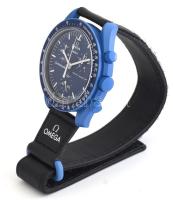 Omega X Swatch - Moonswatch - Mission to Neptune SO33N100 férfi karóra. Újszerű, hordatlan, működik,...