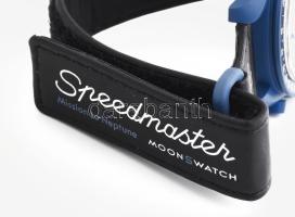 Omega X Swatch - Moonswatch - Mission to Neptune SO33N100 férfi karóra. Újszerű, hordatlan, működik,...