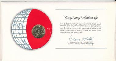 Finnország 1978. 20p "Nemzetek pénzérméi" felbélyegzett borítékban, bélyegzéssel T:UNC
Fi...