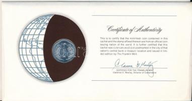 Burma 1966. 5p Al "Nemzetek pénzérméi" felbélyegzett borítékban, bélyegzéssel T:UNC
Burma...