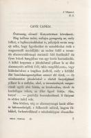 Márai Sándor:
Csutora. Regény.
Budapest, (1943). Révai Irodalmi Intézet (ny.) 211 + [1] p. Hatodik...