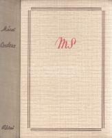 Márai Sándor:
Csutora. Regény.
Budapest, (1943). Révai Irodalmi Intézet (ny.) 211 + [1] p. Hatodik...